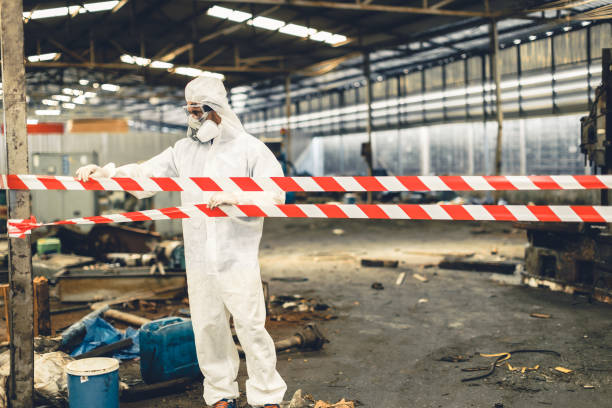 Professional Biohazard technician working in DuPont, WA